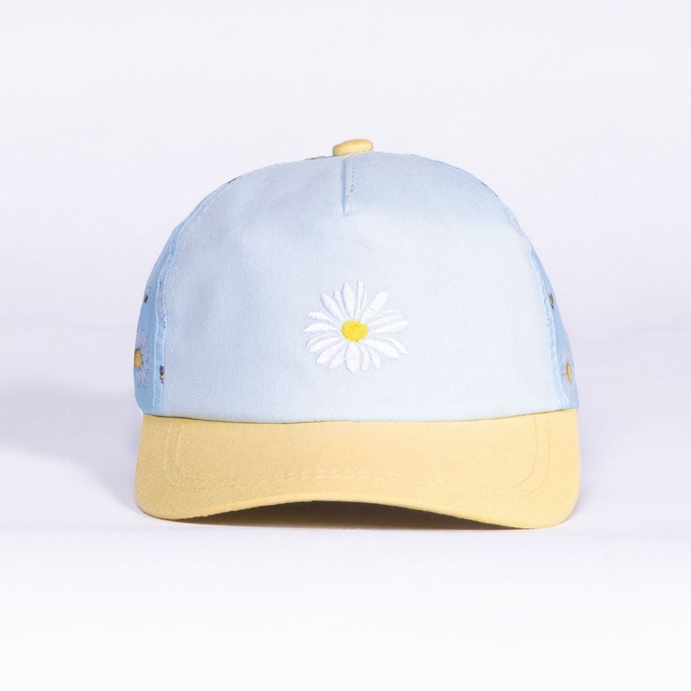 Boné Infantil Menina 1 a 3 Anos Margarida Yoyo Kids - Azul