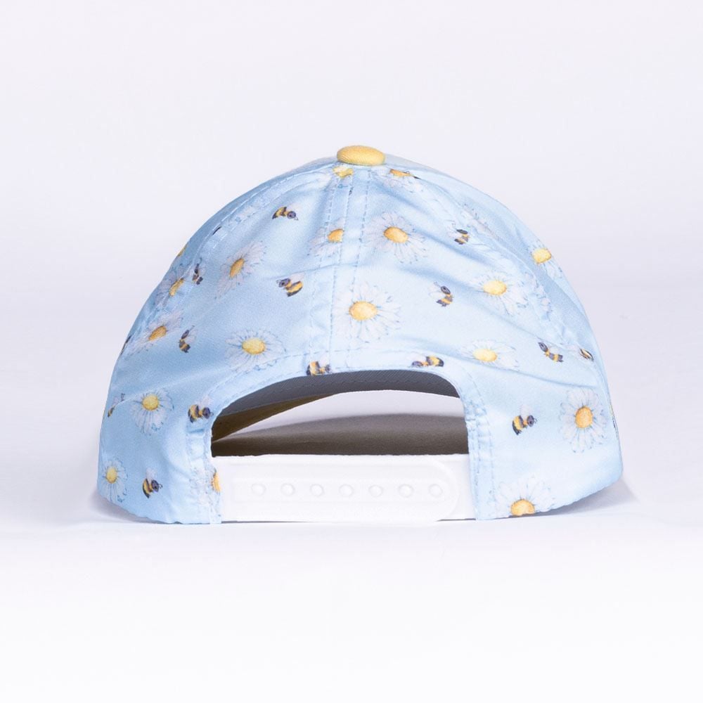 Boné Infantil Menina 1 a 3 Anos Margarida Yoyo Kids - Azul