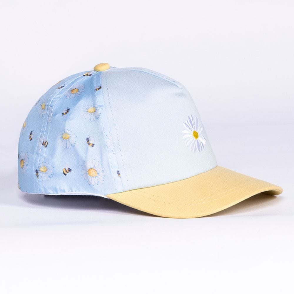 Boné Infantil Menina 1 a 3 Anos Margarida Yoyo Kids - Azul