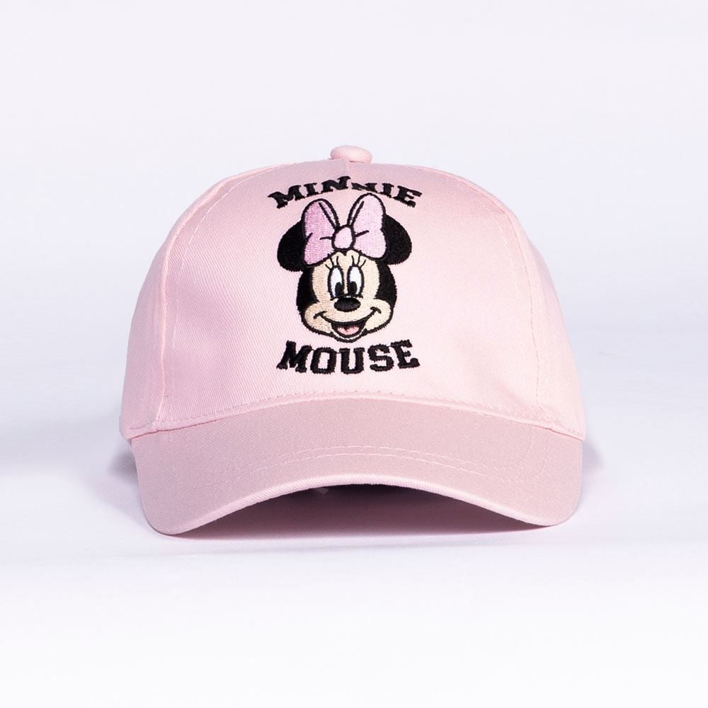 Boné Infantil Menina 1 a 3 Anos Minnie Mouse Disney - Rosa