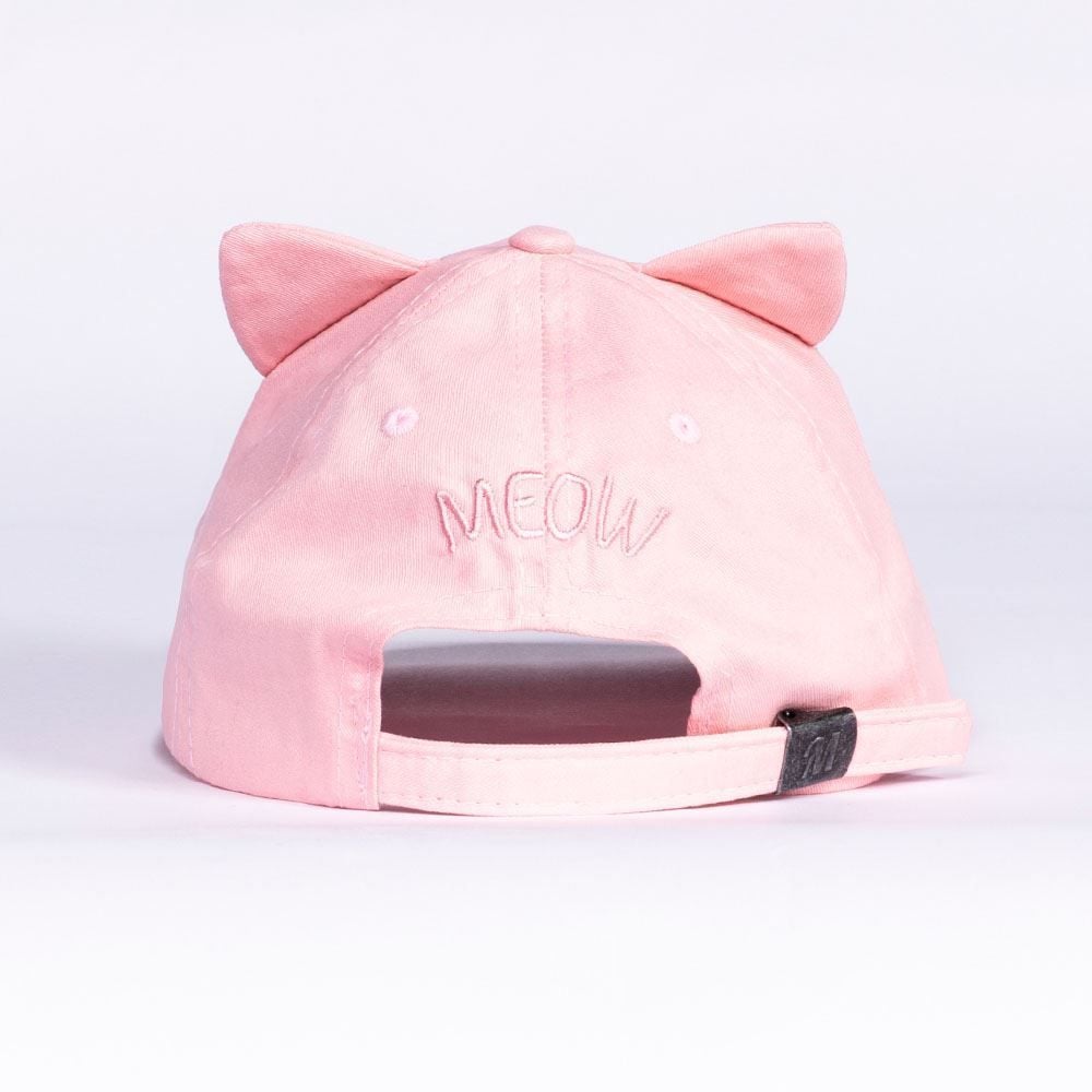 Boné Infantil Menina 4 a 10 Anos Gatinho Marmelada - Rosa