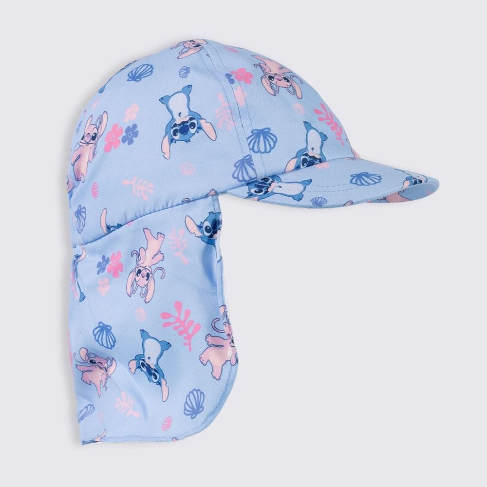 Boné Infantil Menina Stitch 1 a 3 Anos Disney