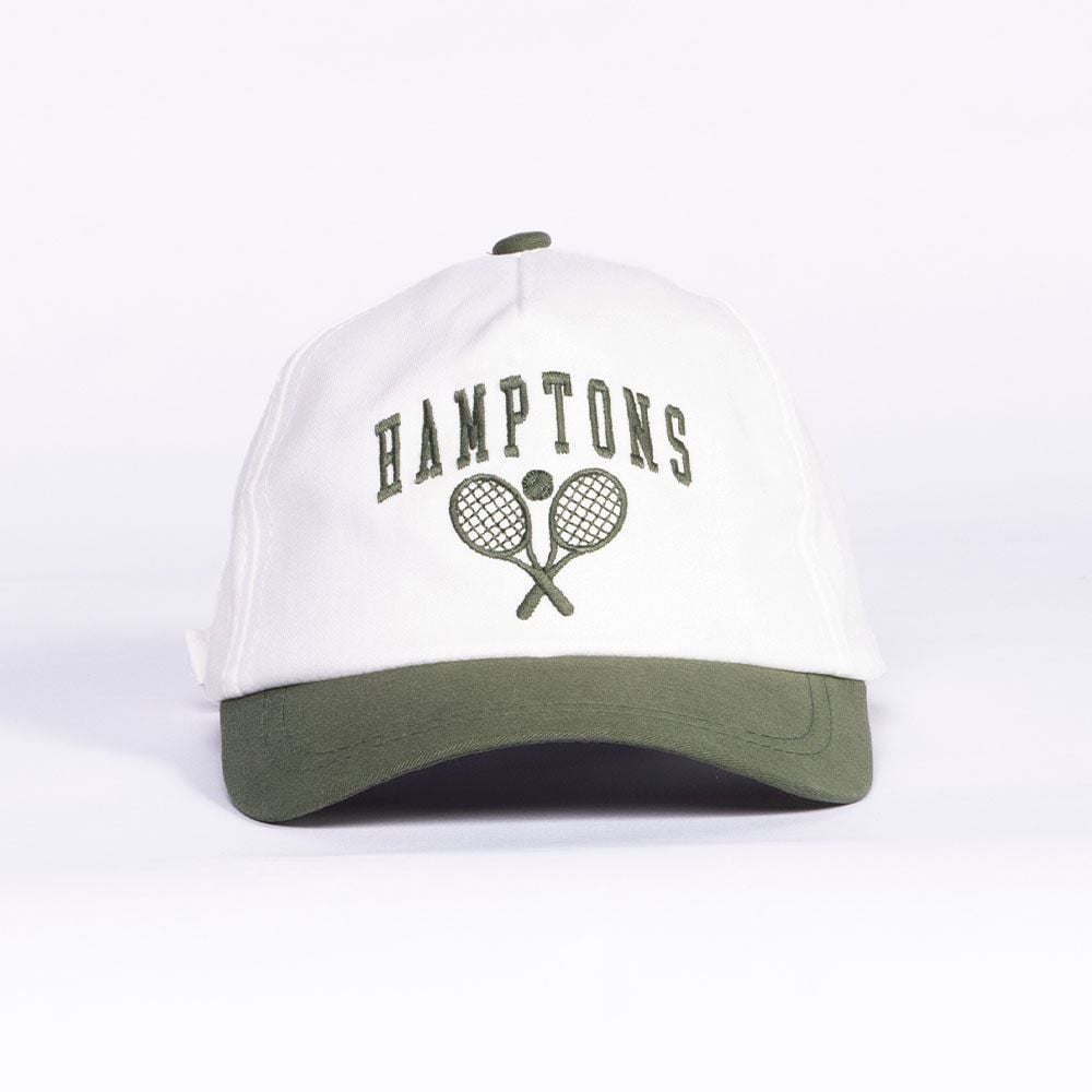 Boné Infantil Menino 4 a 10 Anos Hamptons Hot Dog - Off White