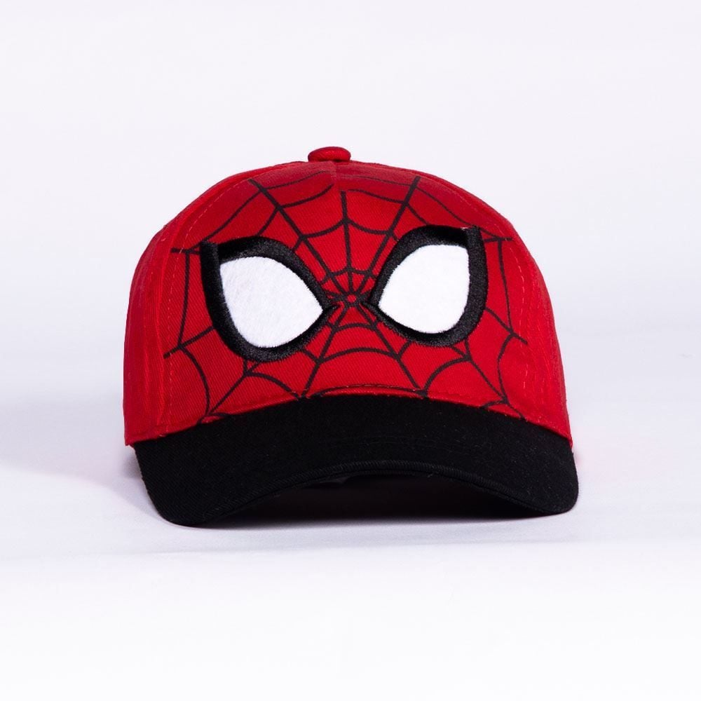 Boné Infantil Menino 4 a 10 Anos Homem-Aranha Marvel - Vermelho