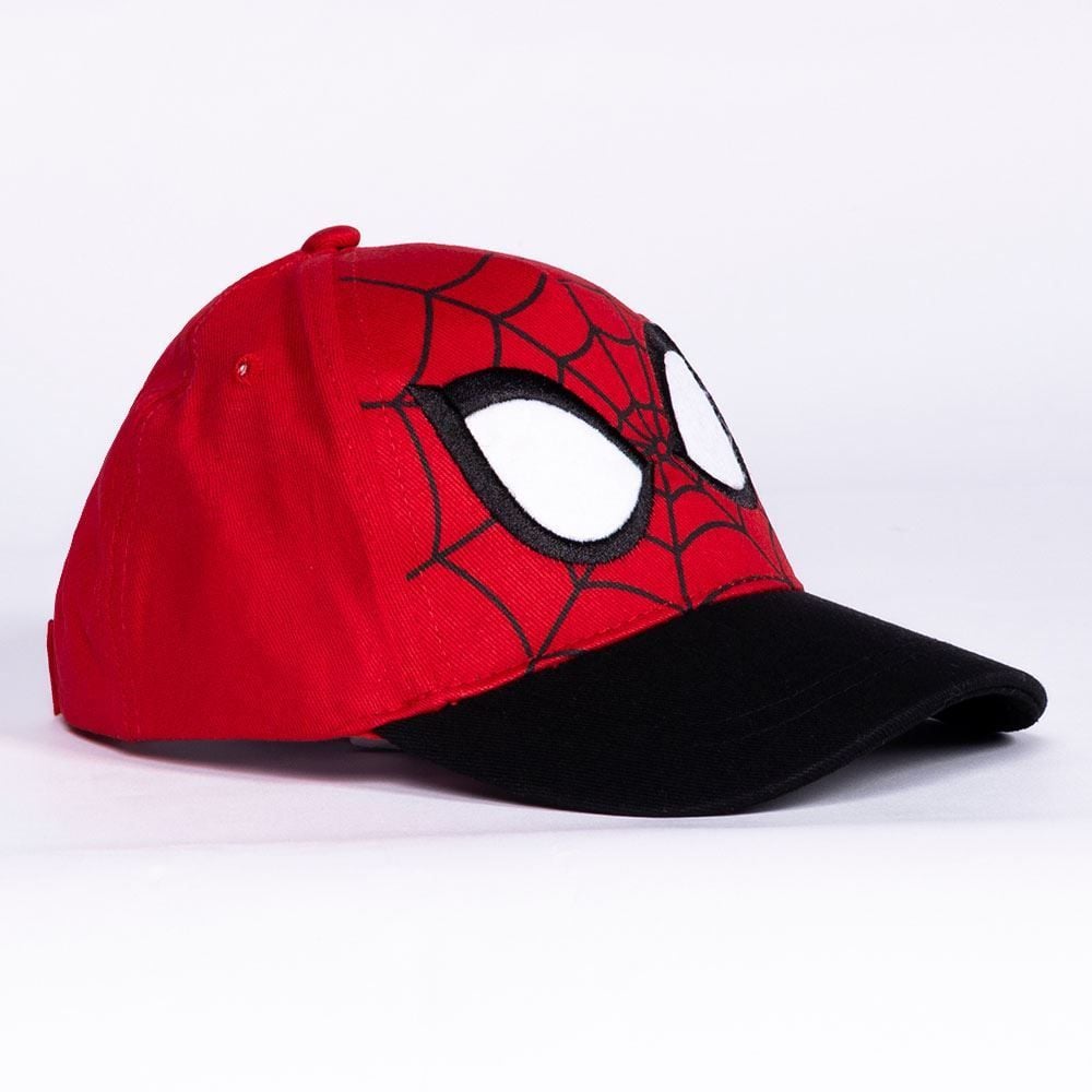 Boné Infantil Menino 4 a 10 Anos Homem-Aranha Marvel - Vermelho