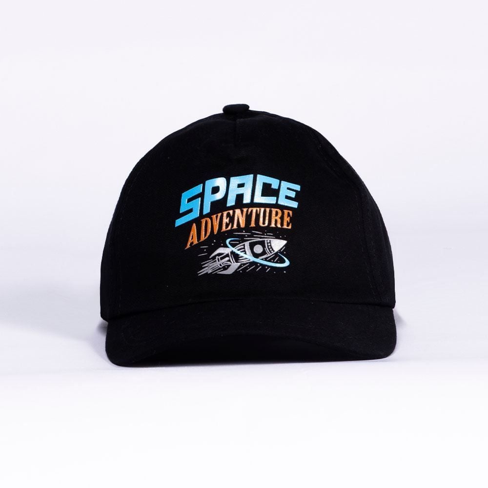 Boné Infantil Menino 4 a 10 Anos Hot Dog - Preto