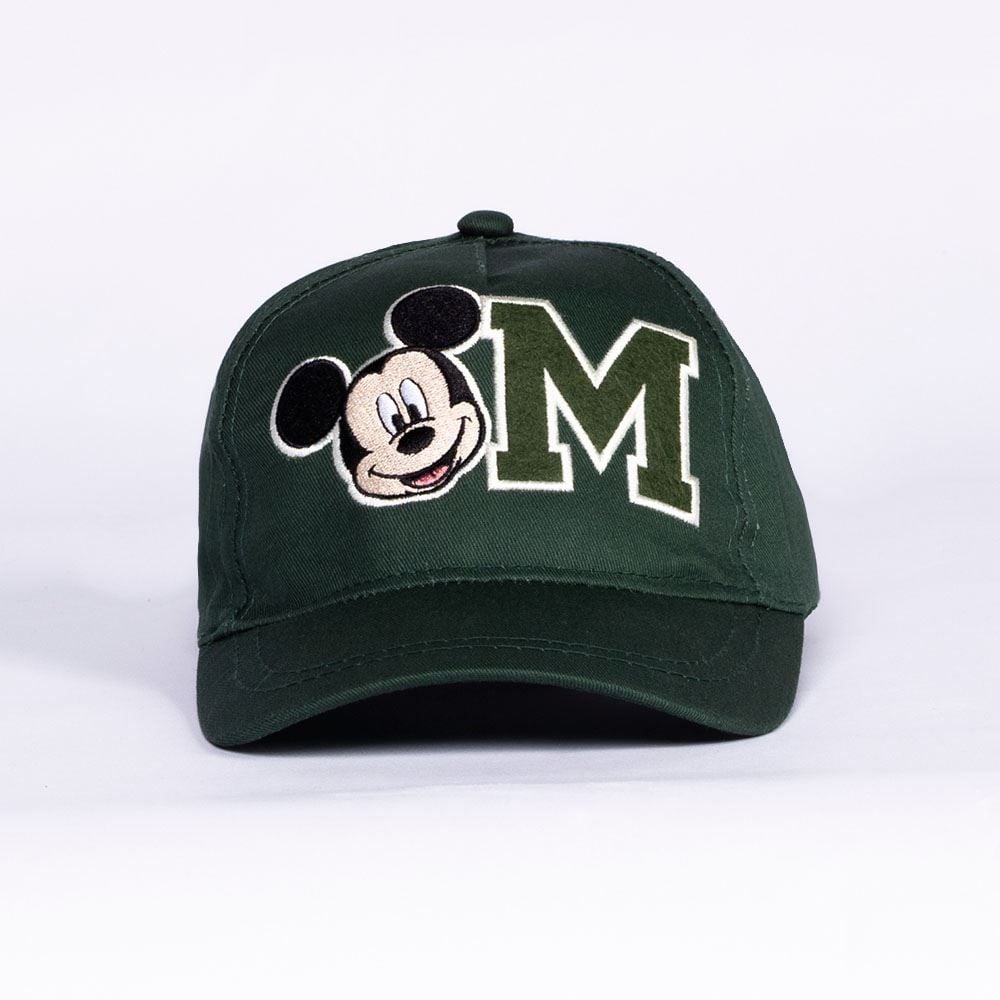 Boné Infantil Menino 4 a 10 Anos Mickey Mouse Disney - Verde 
