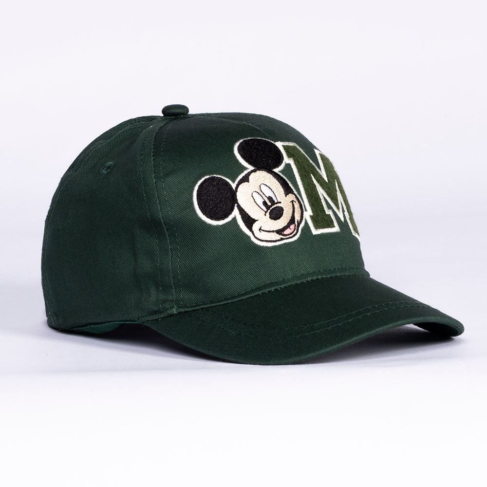 Boné Infantil Menino 4 a 10 Anos Mickey Mouse Disney - Verde 