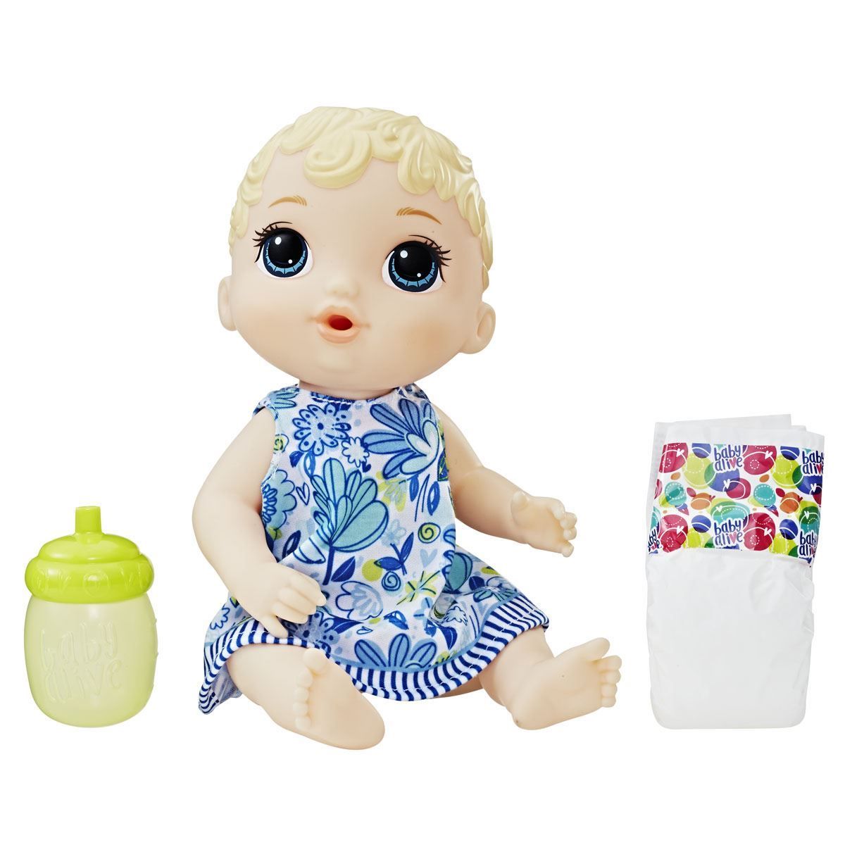 Boneca Baby Alive Hora Do Xixi Loira Hasbro - E0385