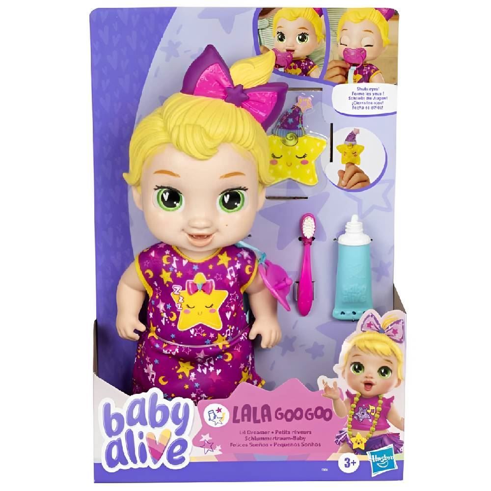 Boneca Baby Alive Lil Dreamer Lala - F9856