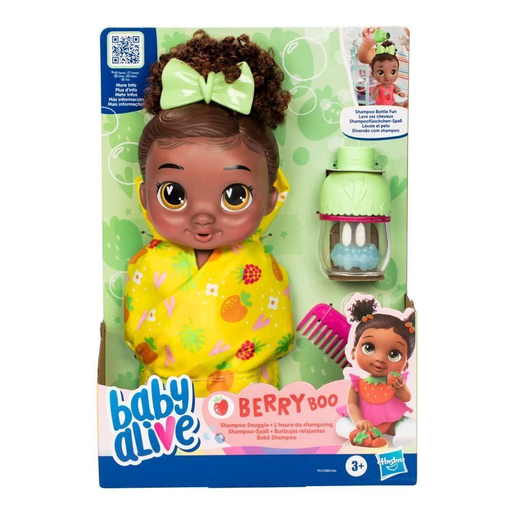 Boneca Baby Alive Pretend Shampoo Berry Boo Hasbro - F9121 - Berry Boo