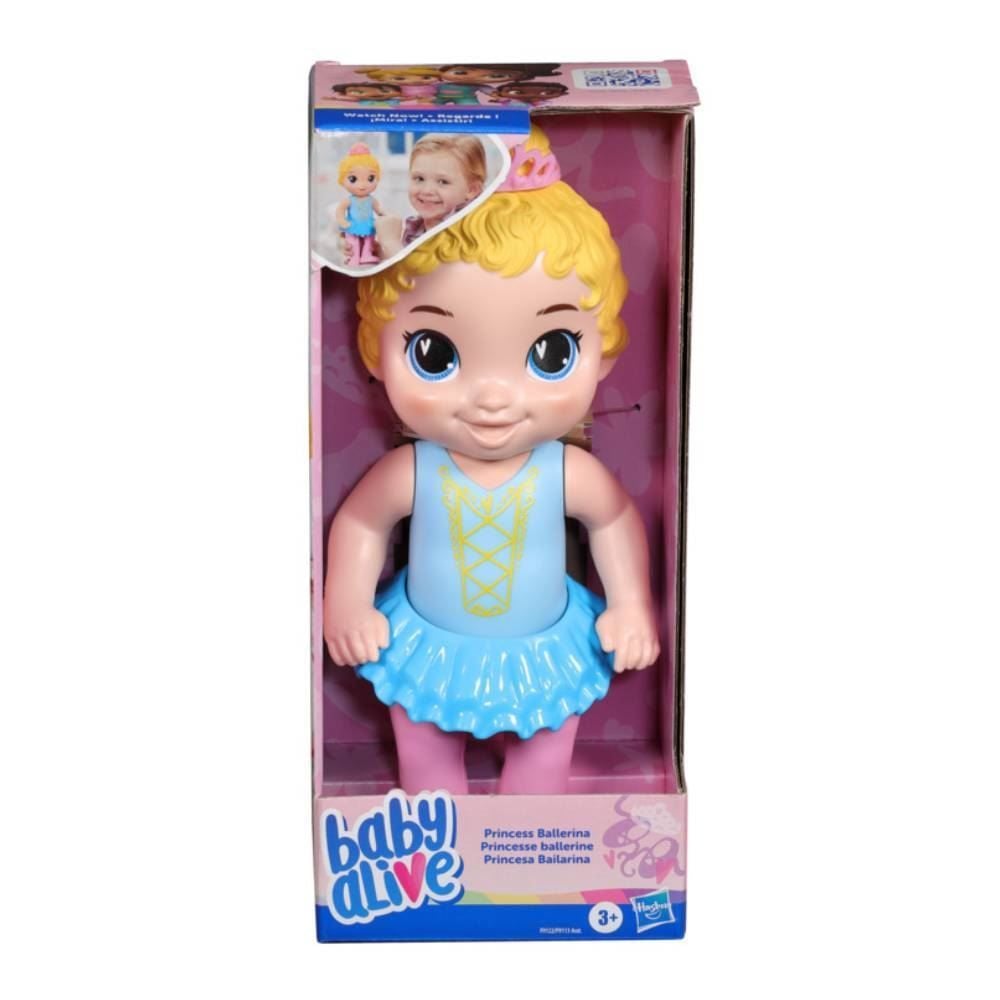 Boneca Baby Alive Princesa Bailarina Loira Hasbro - F9122