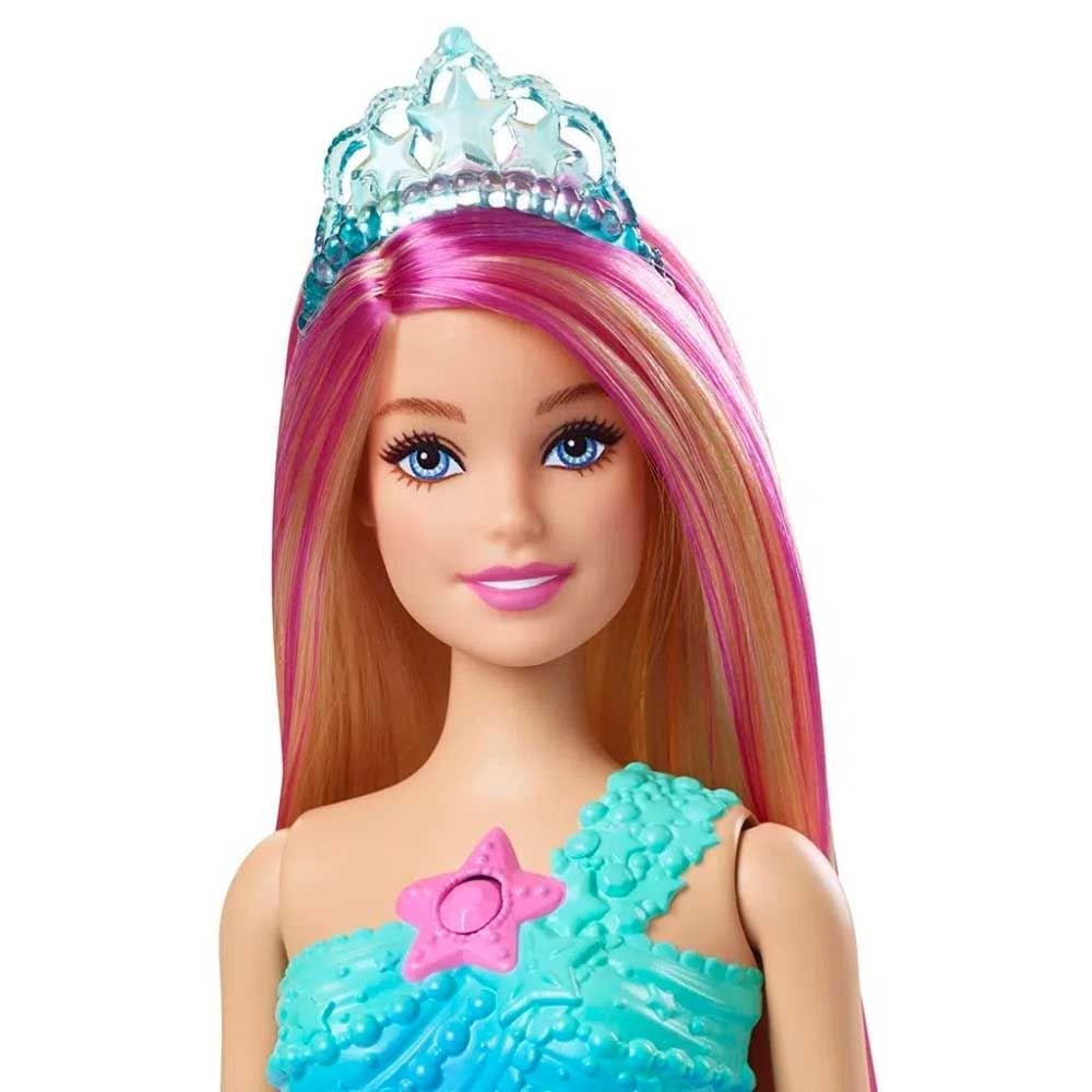 Boneca Barbie Dreamtopia Sereia Luzes E Brilhos Mattel - HDJ36