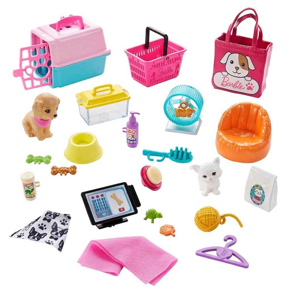Boneca Barbie Estate Pet Shop Mattel - GRG90