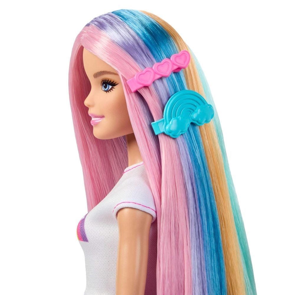 Boneca Barbie Fashionista Pinta e Decora o Cabelo Mattel