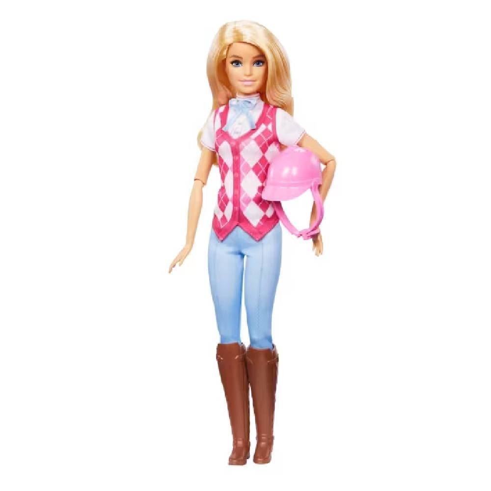 Boneca Barbie Malibu Equitação Mattel - HXJ38