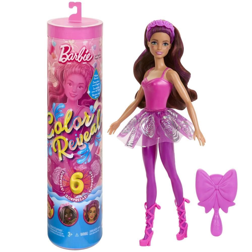 Boneca Barbie Surpresa Bailarina Color Reveal Mattel - HRK17