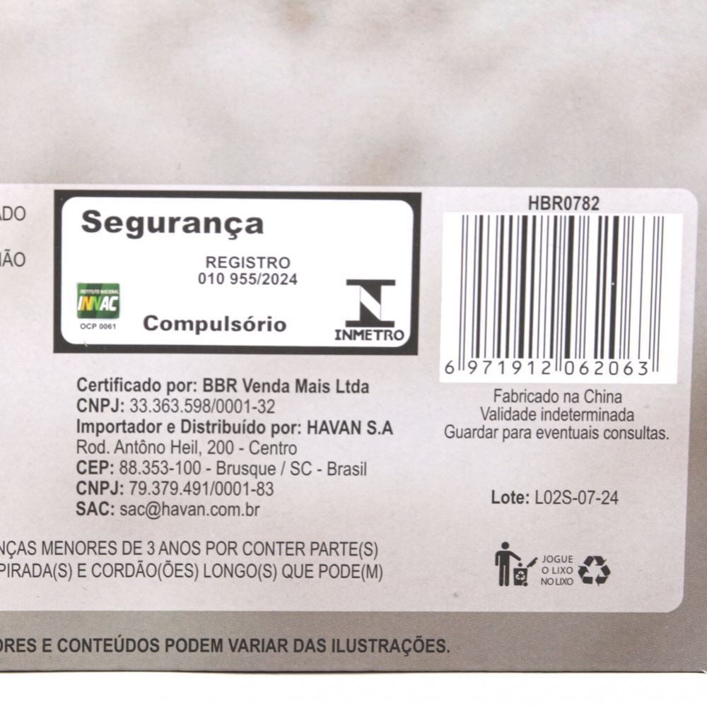 Boneca Bebê Reborn Laranja 38Cm Havan Toys - HBR0782