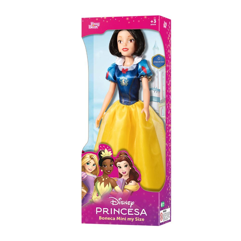 Boneca Branca De Neve Mini My Size Novabrink