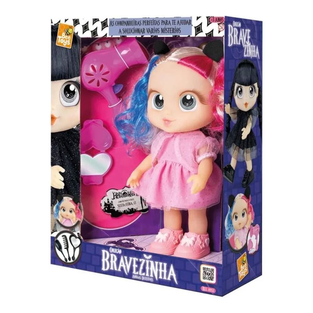 Boneca Bravezinha Andyzinha Bee Toys - 0953 
