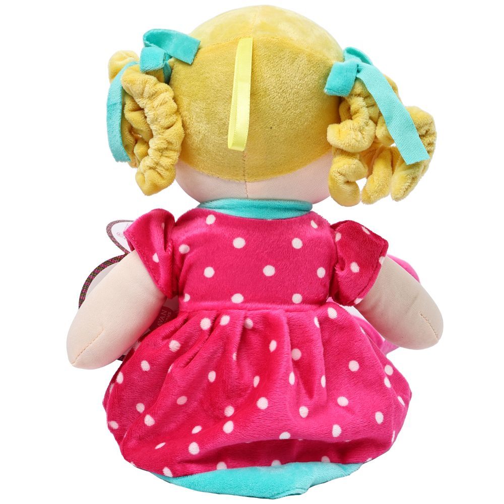 Boneca de Pelúcia Média Pink Havan Toys - HBR0325