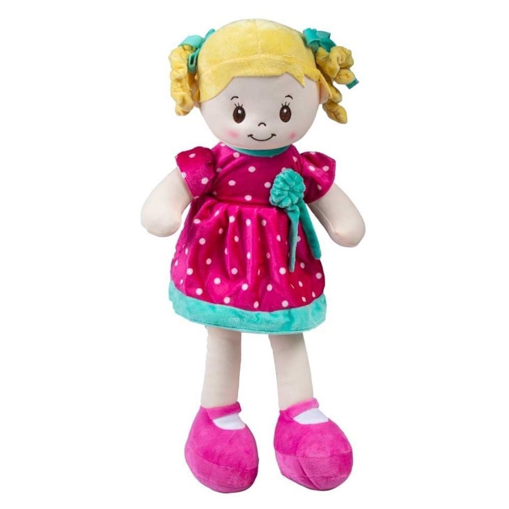 Boneca de Pelúcia Média Pink Havan Toys - HBR0325