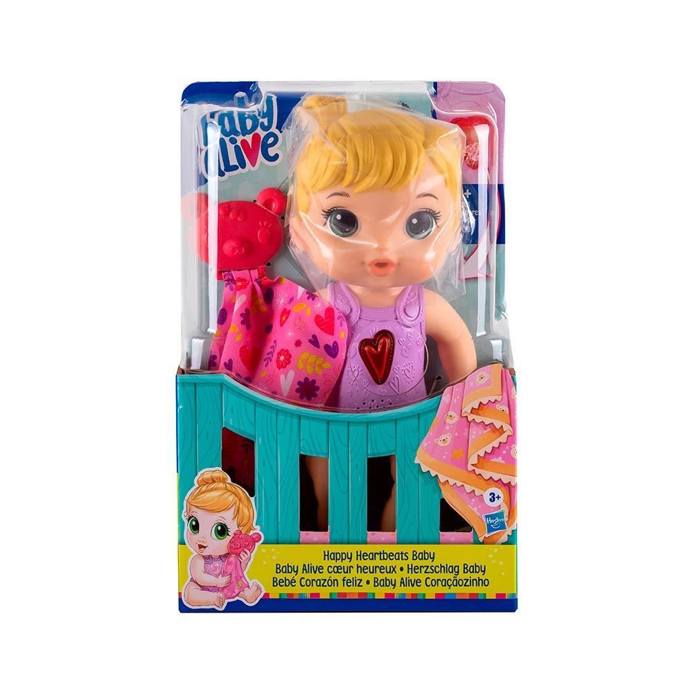 Boneca Baby Alive Coraçãozinho Loira Hasbro - E6946