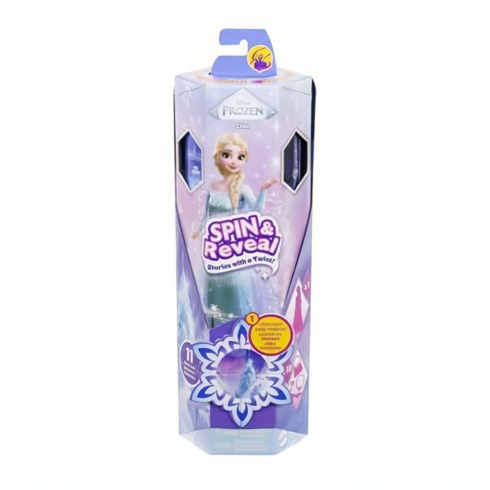 Boneca Elsa Disney Frozen Spin And Reveal Mattel - JBG59