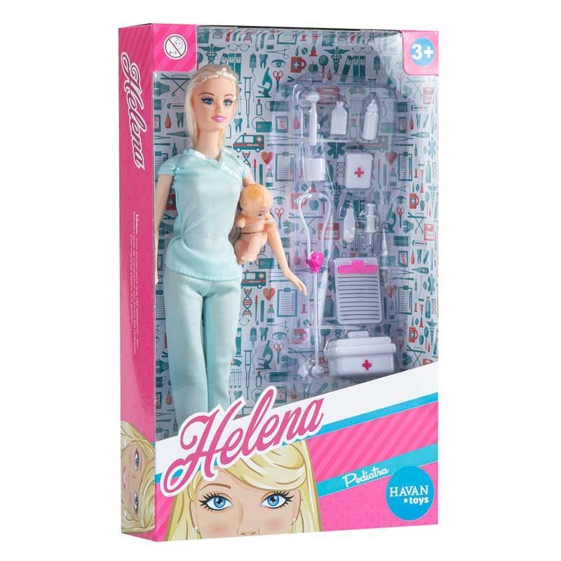 Boneca Helena Pediatra Havan Toys - DIVERSOS