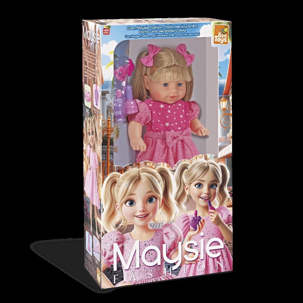 Boneca Maysie Fashion Bee Toys