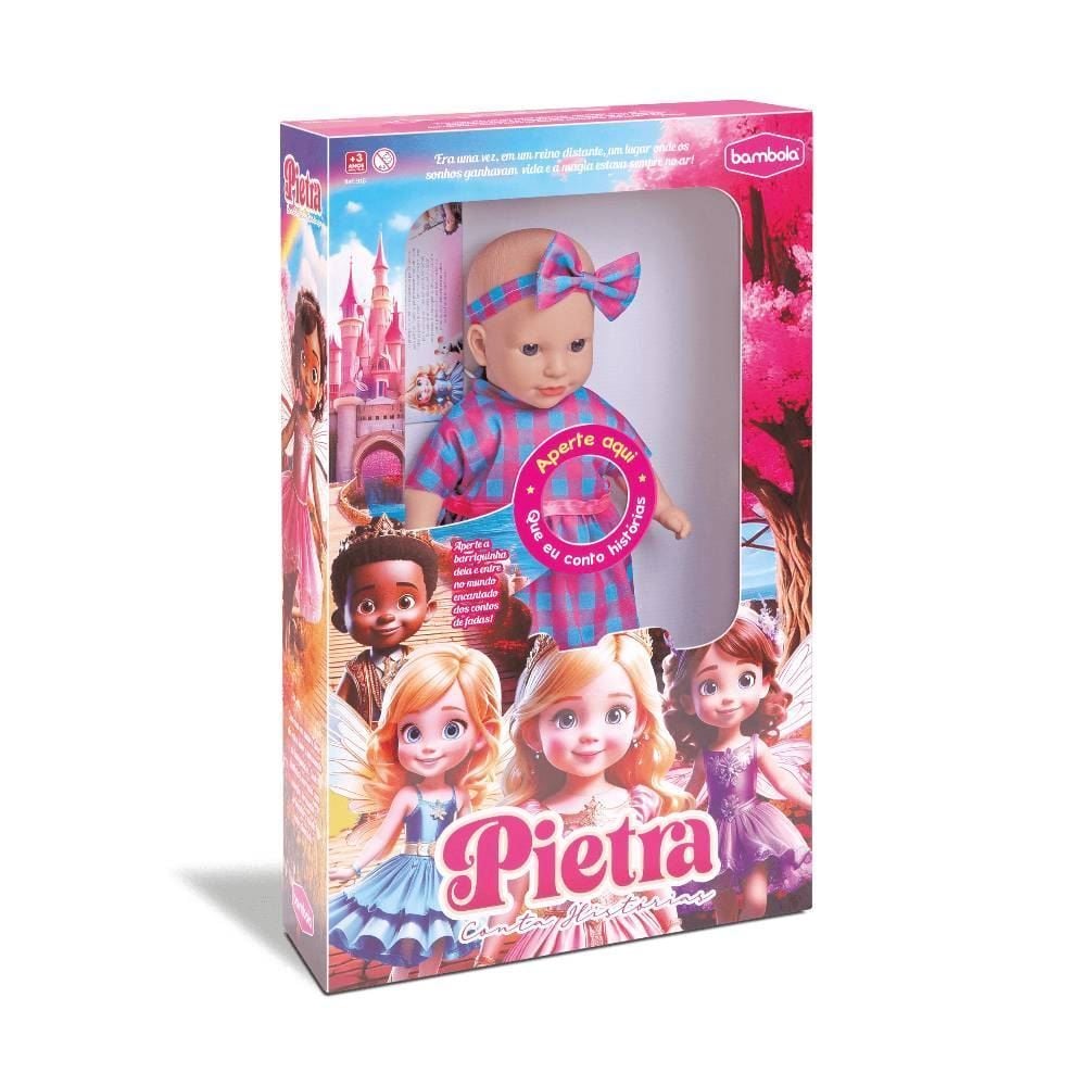 Boneca Pietra Conta Histórias Bambola Brinquedos - 916