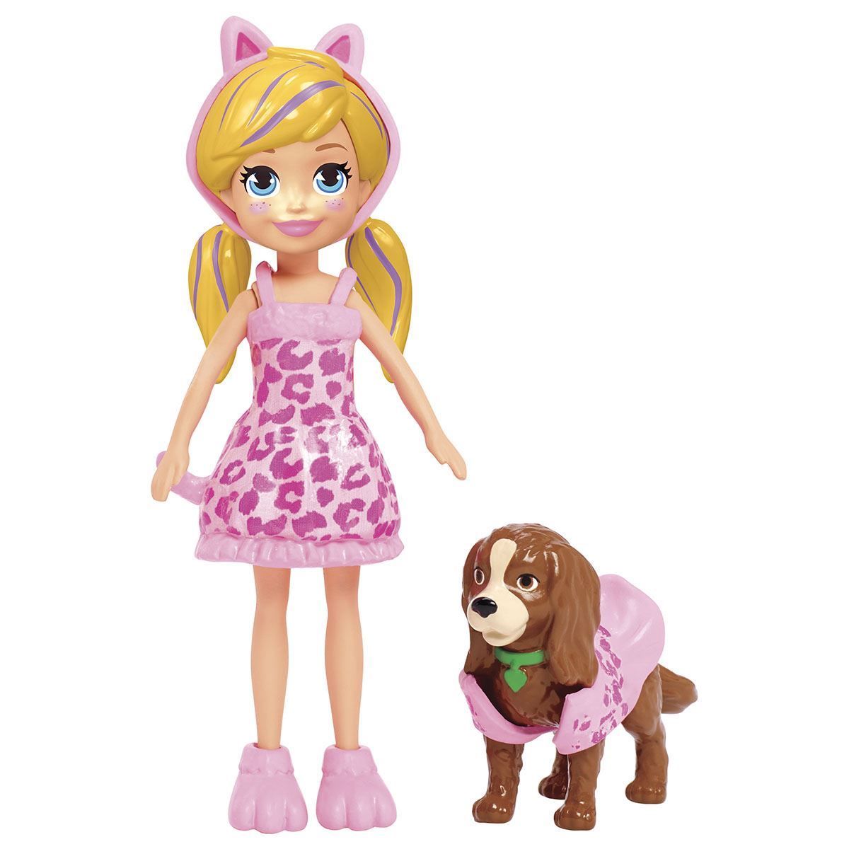Polly Pocket Kit Cachorro Fantasias Combinadas Mattel - GDM15