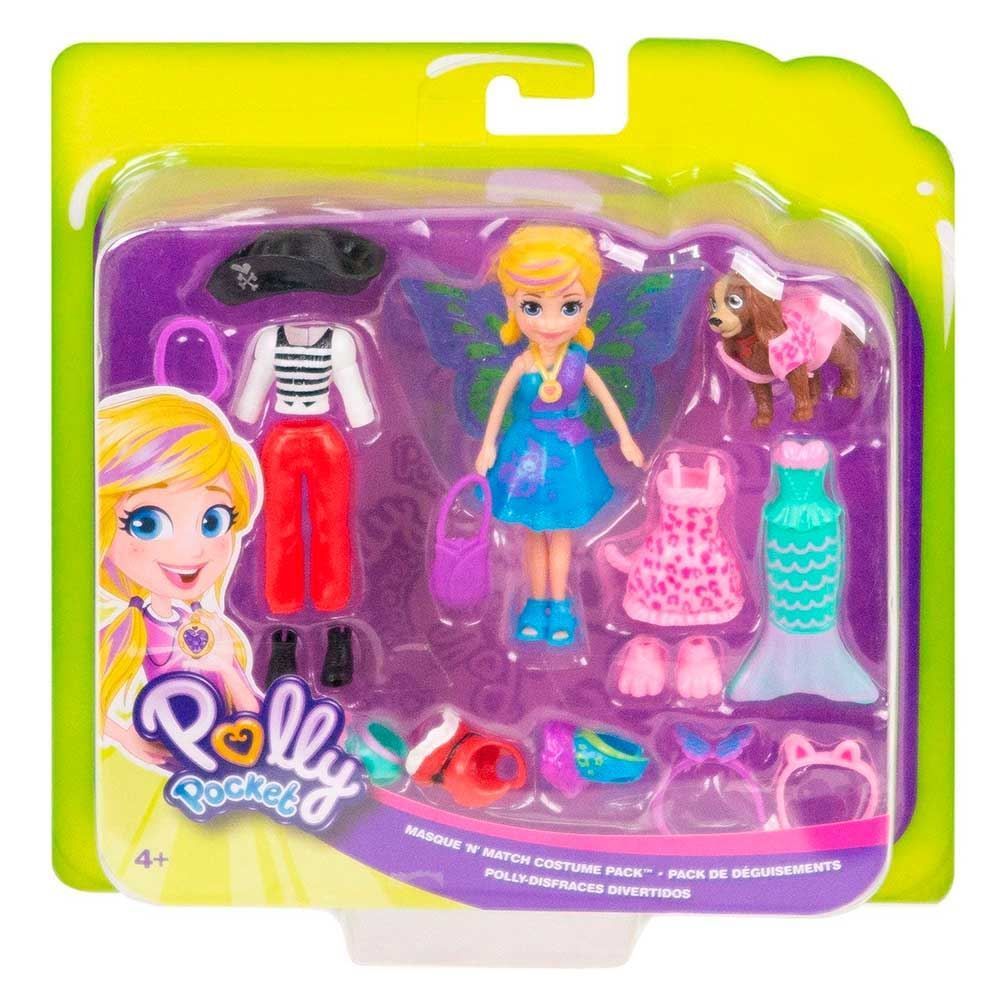 Polly Pocket Kit Cachorro Fantasias Combinadas Mattel - GDM15