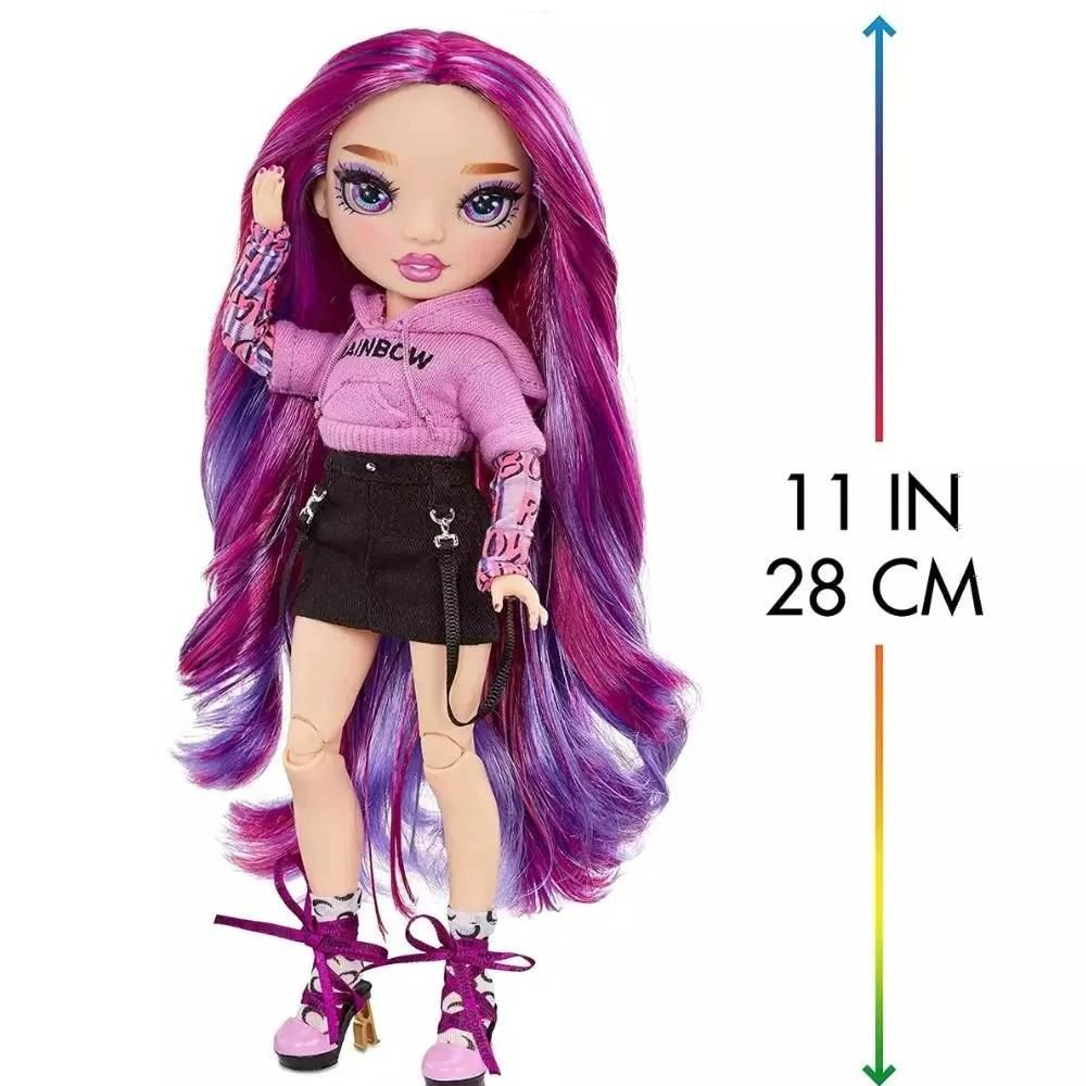 Boneca Rainbow High Core Emi Vanda Com Acessórios - Roxo