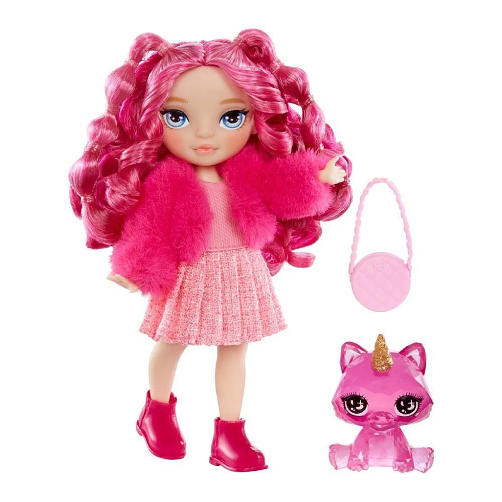 Boneca Rainbow High Littles Dolls m Brinq - Pink