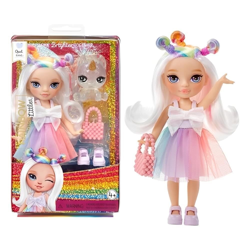 Boneca Rainbow High Littles Dolls m Brinq - Branco