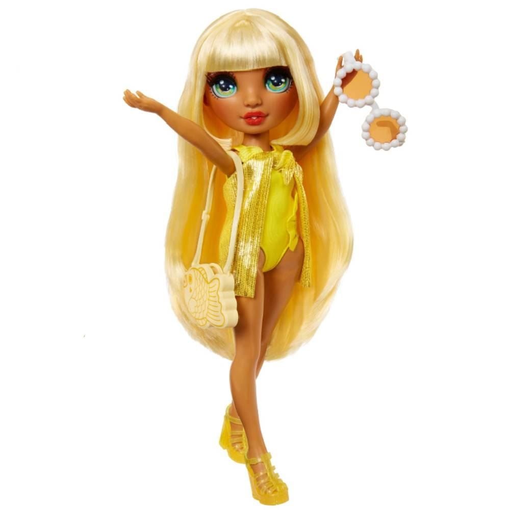 Boneca Rainbow Swim E Style Sunny Yellow Lego - 07284