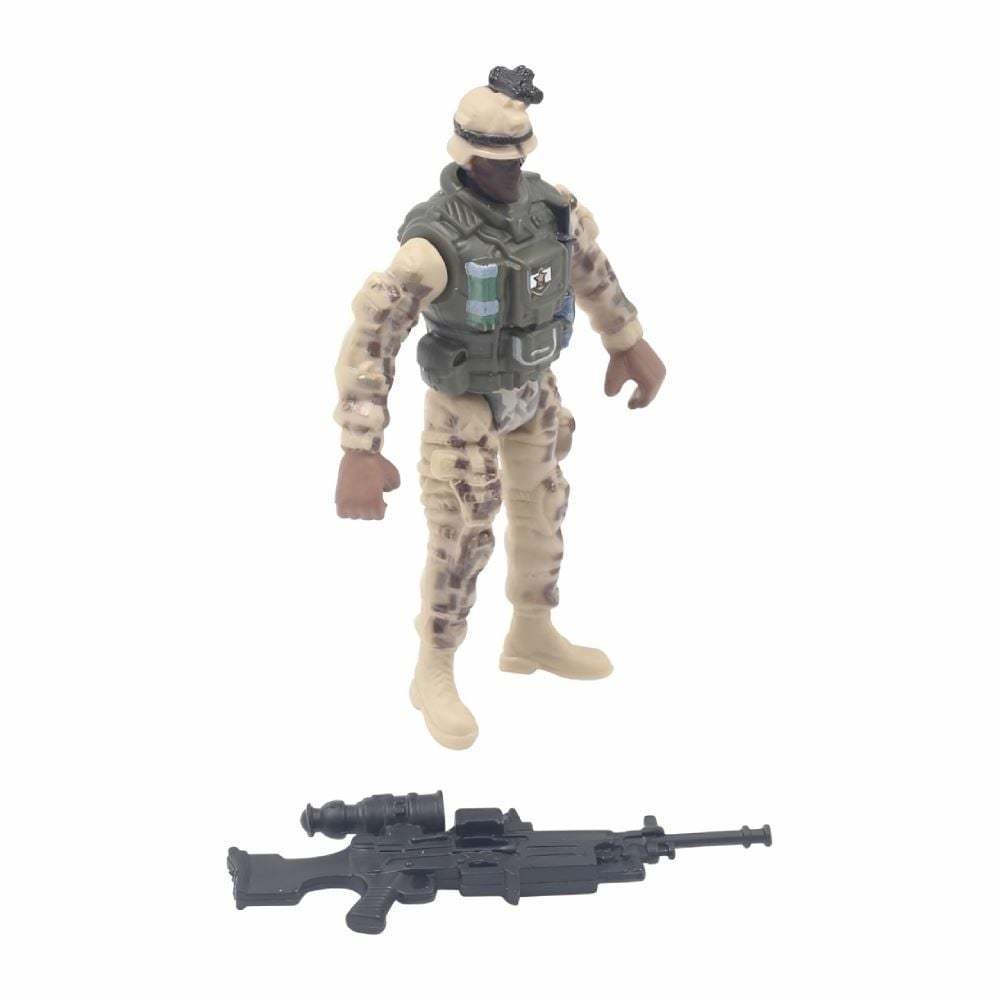 Boneco Ação Militar Camuflado Havan Toys - Sortido