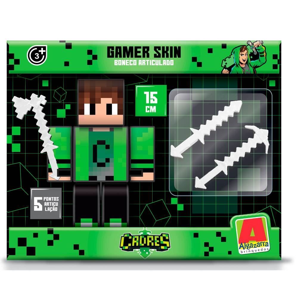 Boneco Cadres 15 Cm Com 3 Acessórios Algazarra Brinquedos - 3.03.1379