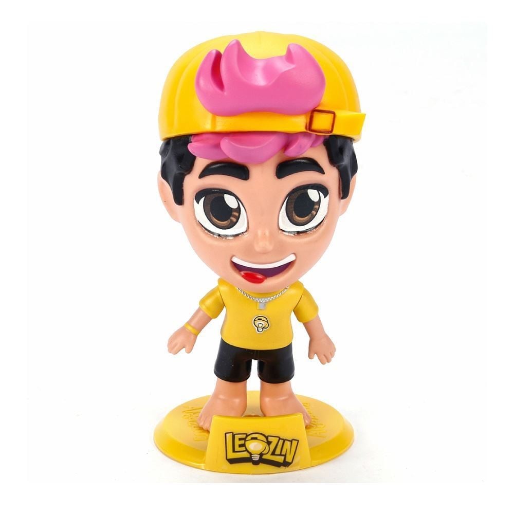 Boneco De Vinil Dos Rosa Leozin - Algazarra Brinquedos