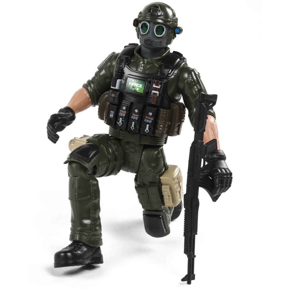 Boneco Heroes Forces Soldado Militar Havan Toys - HBR0712 Sortido