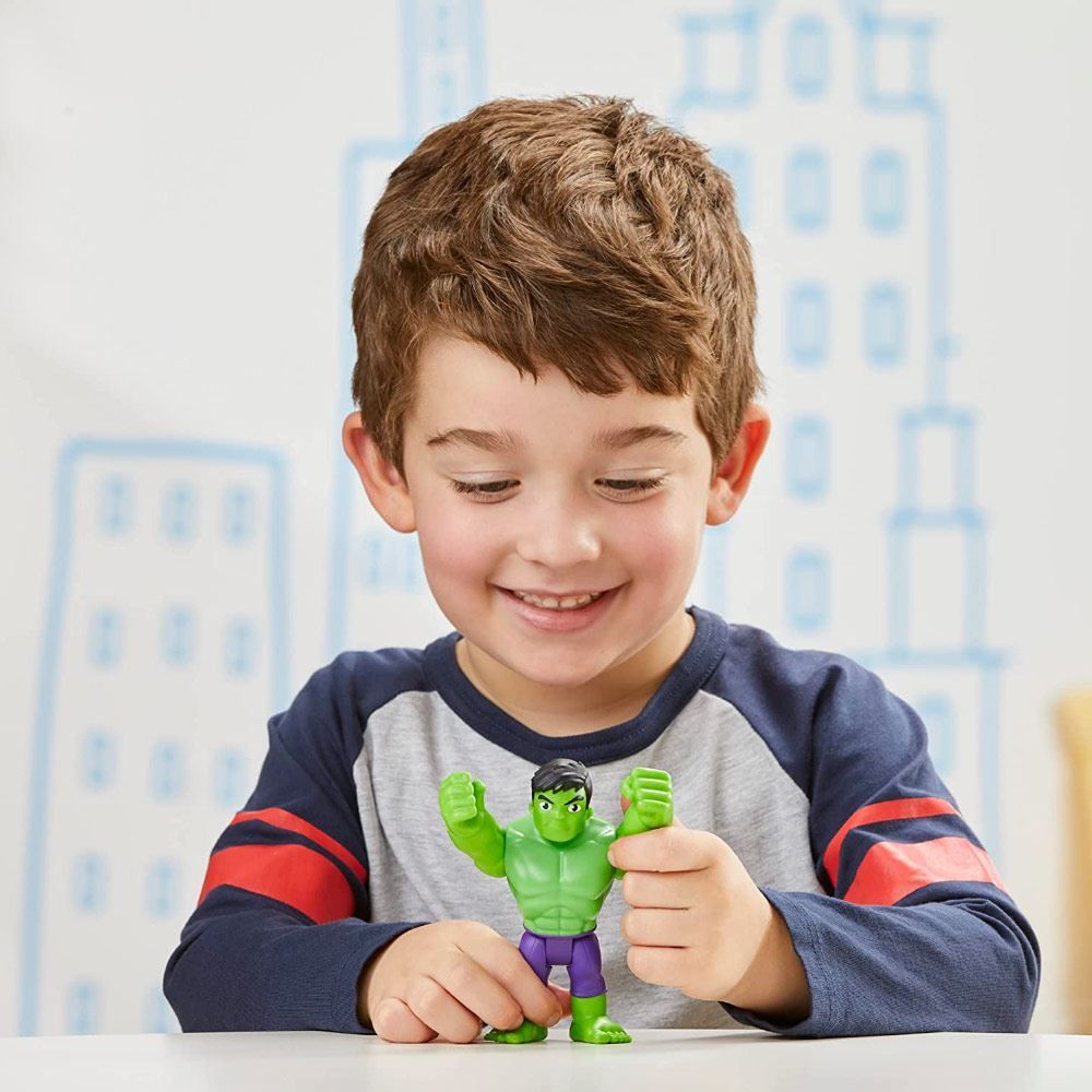 Boneco Hulk Marvel Spidey And His Amazing Friends Herói Hasbro - F3996