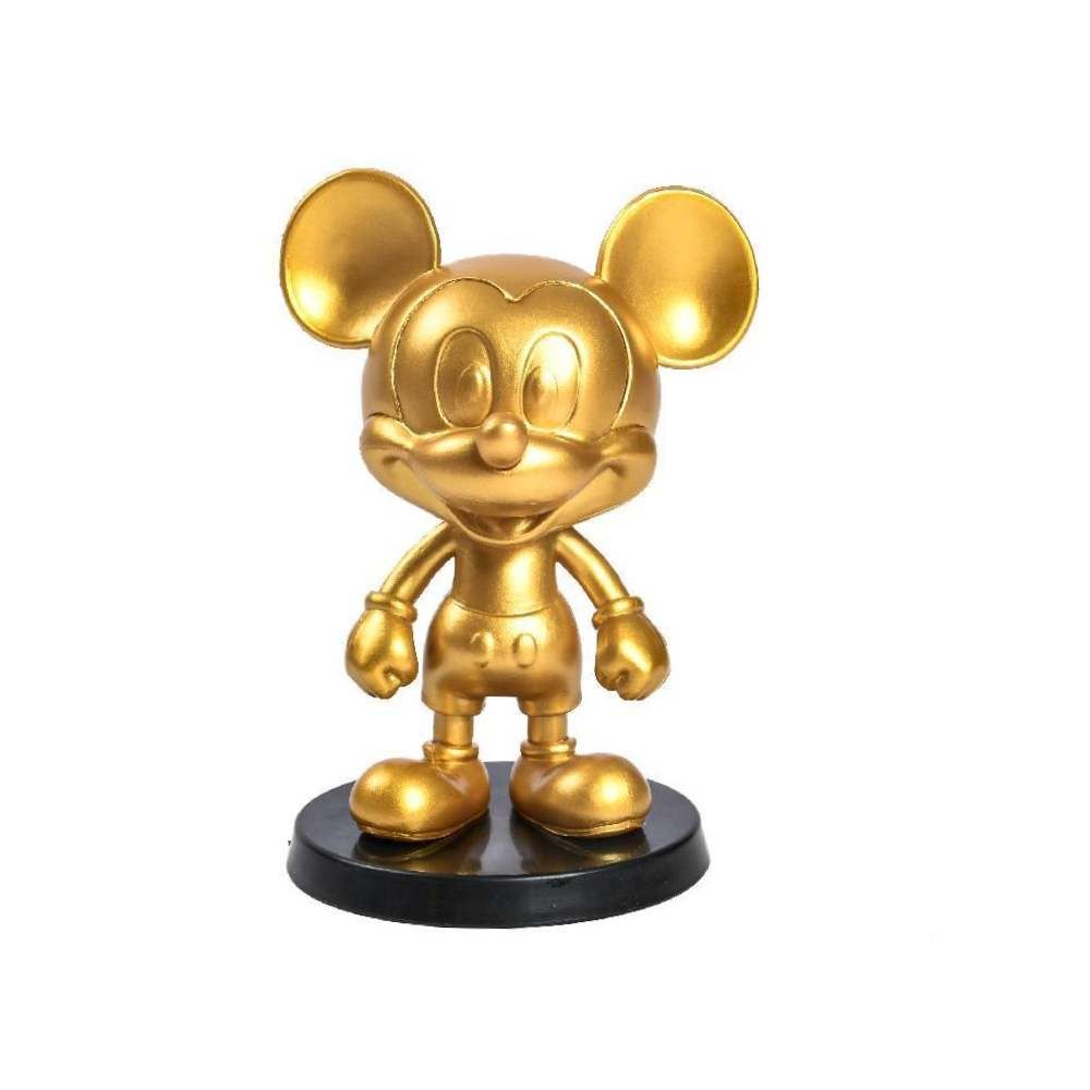 Boneco Miniatura Disney Mickey Dourado - DIS0317