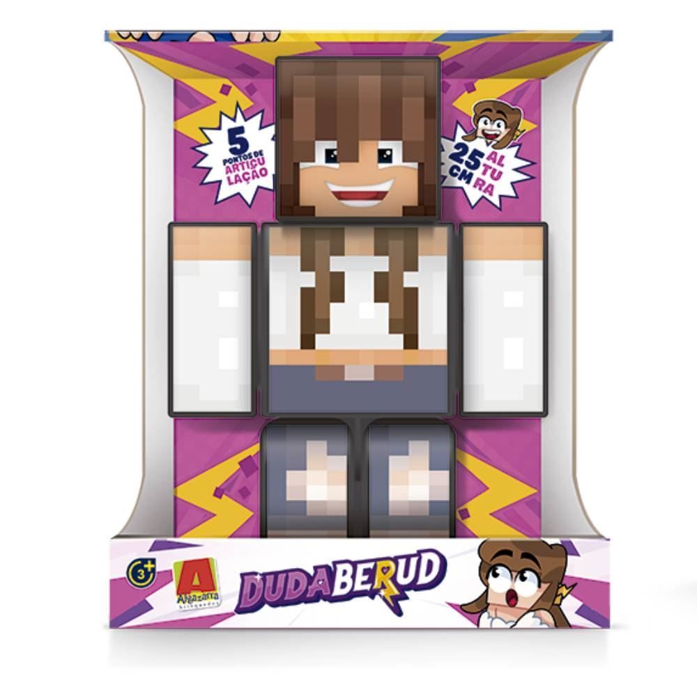 Boneco Peq Duda Berudi Algazarra Brinquedos - 3.03.1288