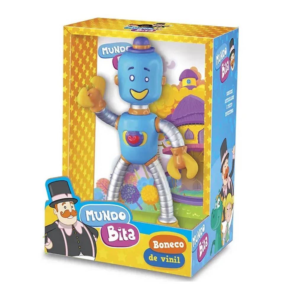 Boneco Robô Tumtum Mundo Do Bita Líder - 401