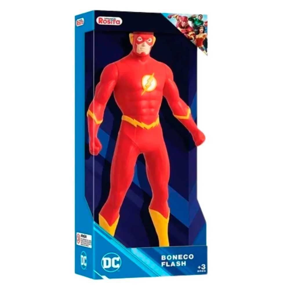 Boneco Super Herói Flash Articulado Rosita - 1097