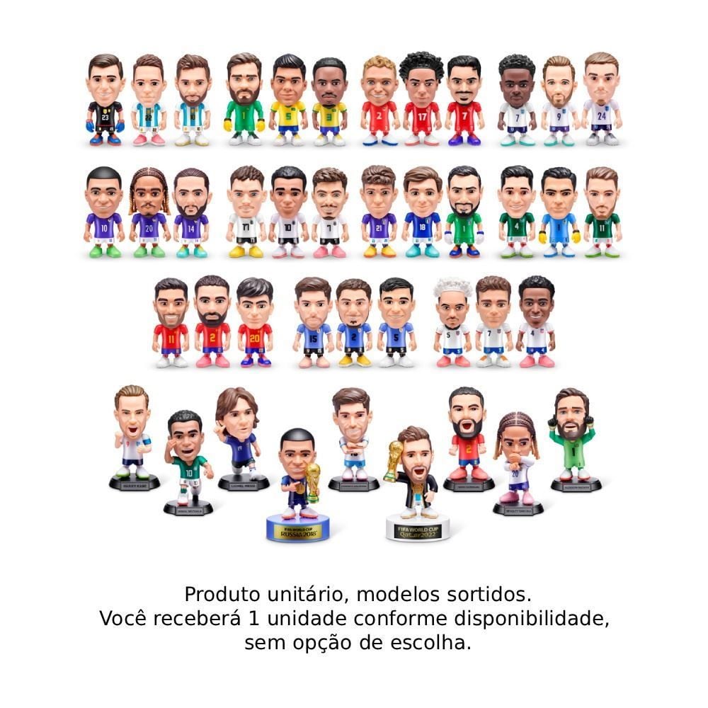 Boneco Surpresa Fifa Copa do Mundo 2026 Ballers