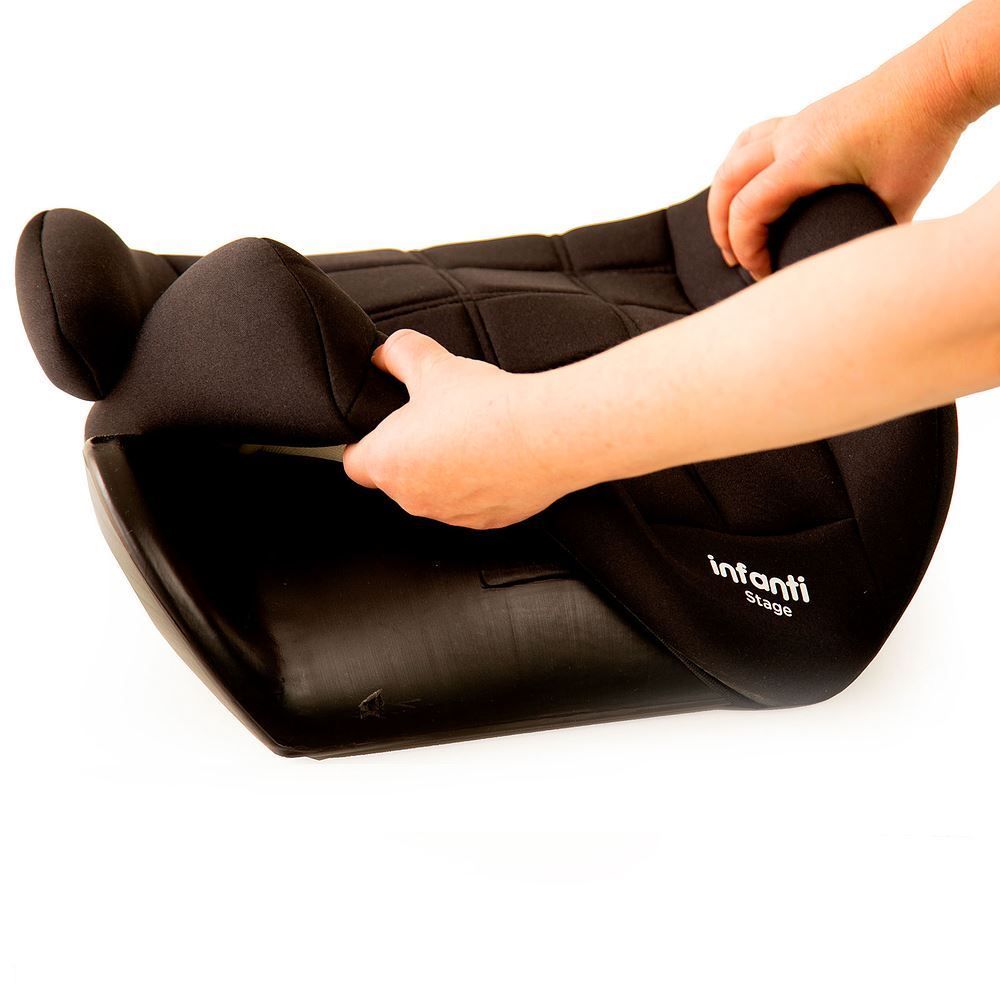 Booster Stage Assento De Elevação Infanti - Preto