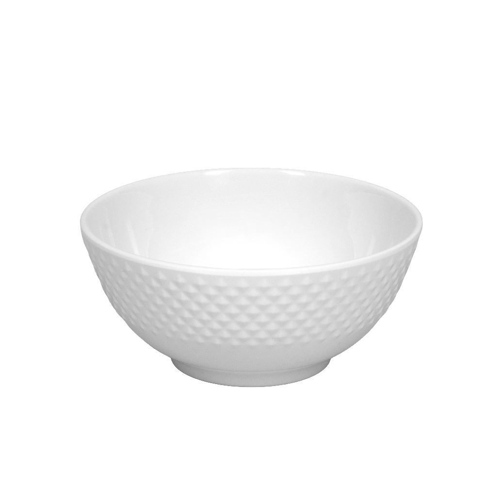 Bowl Melamina Diamond Havan Casa 320Ml - Branco