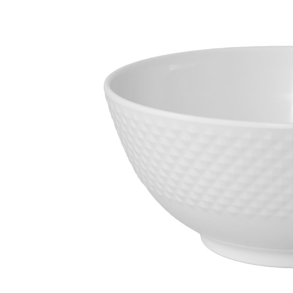 Bowl Melamina Diamond Havan Casa 900Ml - Branco